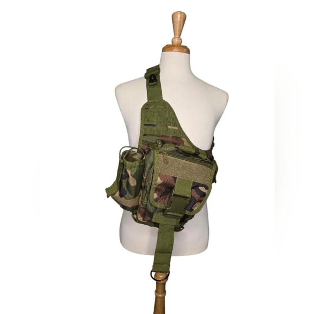 Camouflage Advanced Tactical Maximum Storage Bag Hunting Fishing Hiking